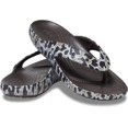 thumbnail image 1 of Crocs Unisex Classic Flip Flops, Khaki/Leopard, 8 US Men, 1 of 1