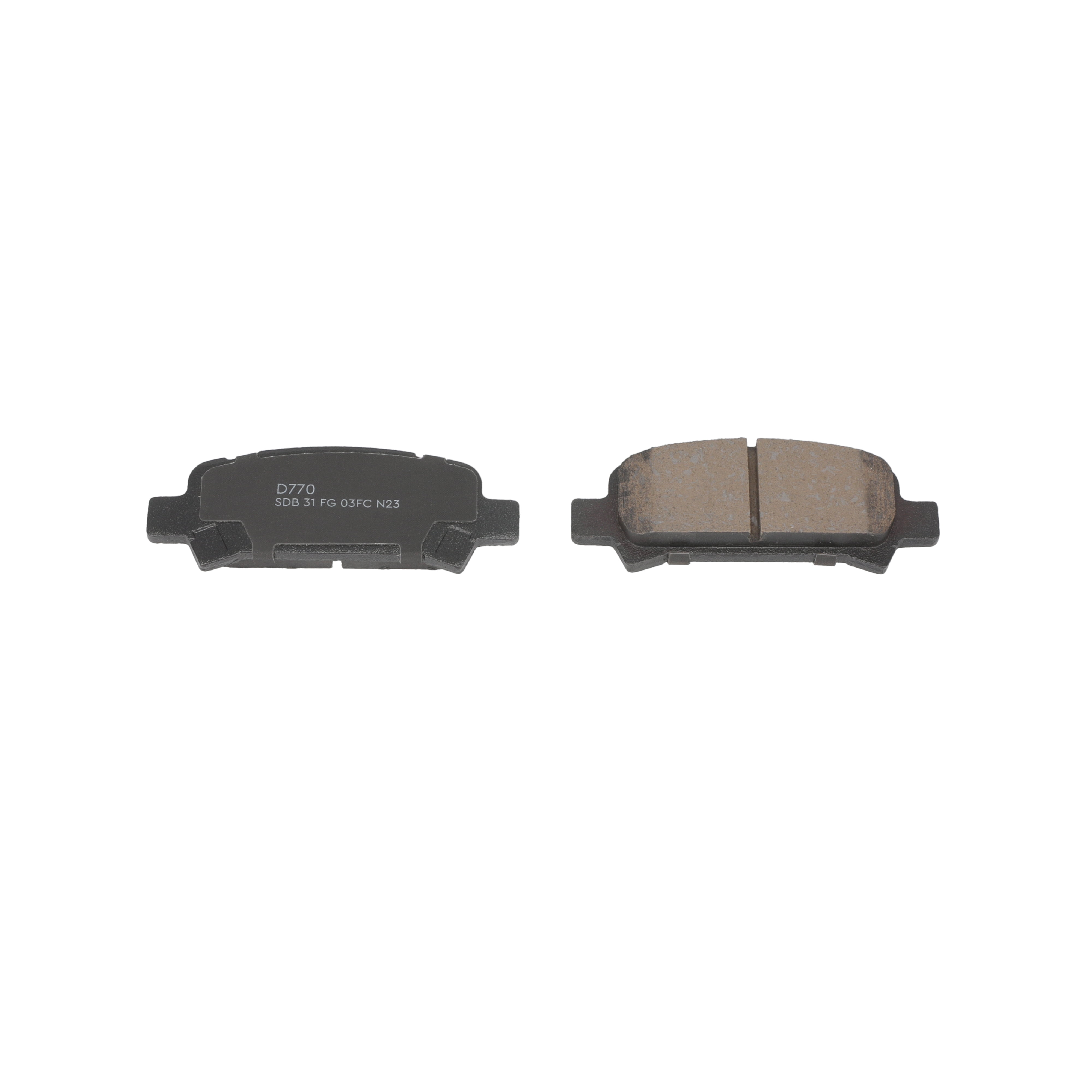 Winstop Brake Pad Set, Rear WS.0770.0.C, Subaru Forester 2003-1998