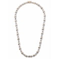 thumbnail image 5 of PalmBeach Jewelry 1/5 TCW Diamond X and O Necklace in 18k Gold-Plated, 5 of 7