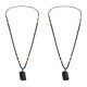 thumbnail image 1 of EeaseMX piezas de exquisita cadena de suéter, collar de cristal duradero para personas (negro), 1 of 7