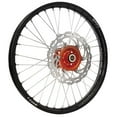 thumbnail image 1 of Warp 9 Complete Wheel Kit - Front 21 x 1.60 Black Rim/Orange Hub/Silver Spokes and Nipples for KTM 250 EXC 2003-2005, 1 of 1