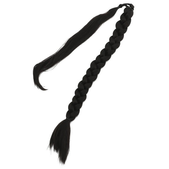 MERRYHAPY Ponytail Extension Black Synthetic Hair Comfortable Realistic Look for Women