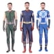 thumbnail image 2 of Disfraz de Cosplay para niños, traje Zentai de licra 3D para adultos y niños, traje de cuerpo entero de The Seven Homelander A-Train The Deep Starlight, 2 of 5