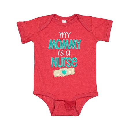 

Inktastic My Mommy is a Nurse Gift Baby Boy or Baby Girl Bodysuit