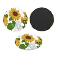 thumbnail image 2 of Xecao Plump Sunflower And Sketch for Fridge Magnets - Fun Decorative Refrigerator Magnets, Cute and Soft for Stylish Kitchen Accents, 2 of 5