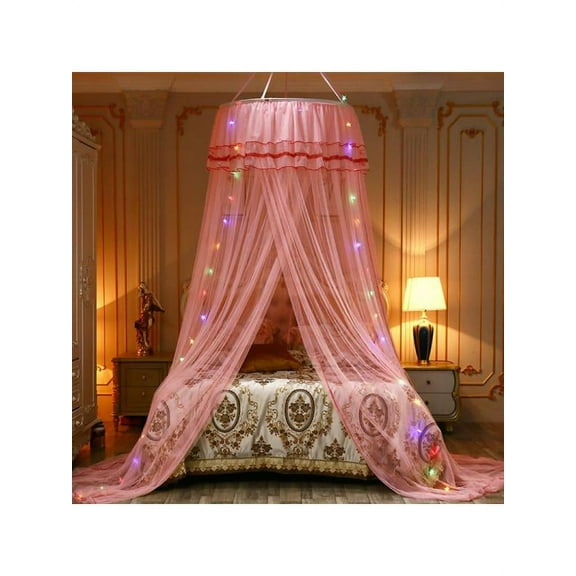 Dragonus Lace Princess Dome Mesh Bed Canopy Kids Bedroom Bedcover Decor Hot