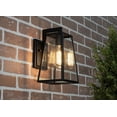 thumbnail image 2 of JOPW0712MBBK AFX Joplin - 1 Light Outdoor Wall Sconce-12 Inches Tall and 6.5 Inches Wide, 2 of 5