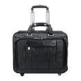 thumbnail image 4 of McKlein WEST TOWN, Checkpoint-Friendly Detachable Wheeled Laptop Briefcase, Pebble Grain Calfskin Leather, Black (15705), 4 of 10