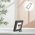 thumbnail image 3 of MRLESS Carbon Steel Tabletop Photo Frame Easel Stand, Desktop Picture Holder for Photos and Art, Size S Display Support, 3 of 8