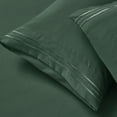 thumbnail image 6 of Nestl Full Size Sheets Set, 1800 Series Deep Pocket Bed Sheets Full 4 Piece, Luxury Soft Microfiber Full Sheets Sets, Hunter Green, 6 of 10
