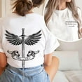 thumbnail image 4 of Valkyrie Shirt - A Court of Silver Flames ACOTAR Sarah J Maas Rhysand Feyre 2 Sided Shirt, 4 of 6