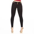 thumbnail image 1 of Jeans Negro corte Colombiano Push Up para mujer negro 11, 1 of 7
