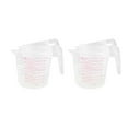 thumbnail image 3 of 3pcs Liquid Measuring Cups Baking Tools Kitchen Tools Plastic Measuring Volumetric Beaker Tool, 3 of 8