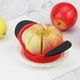 thumbnail image 3 of Descorazonador de manzanas de 8 hojas Cortador-divisor-cortador-cuña, mango de goma ergonómico ER, 3 of 5
