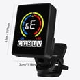 thumbnail image 2 of Tuner de Guitare Multifonction avec Affichage LED pour Syntonisation Chromatique 0-200 Hz Accessoire d'Instrument de Précision, 2 of 2