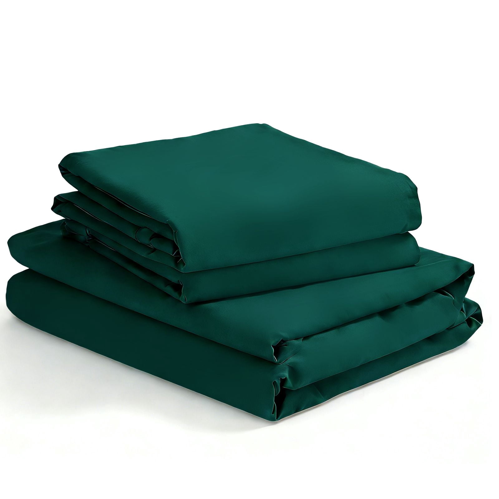 4Pcs Ultra-Soft 85g Sheet and Pillowcase Set, Soft Solid Color, Machine Washable, Suitable For All Seasons, Christmas Comfortable Bedding Set, Available For Single, Double, King, and Queen Beds