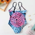 thumbnail image 6 of GYRATEDREAM Girls Swimsuits Sport Athletic One Piece Swimsuit Bathing Suits Multicolor Summer Beach Swimwear for 7-14 Years Old, 6 of 6