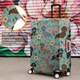 thumbnail image 4 of Dachshund and Flower Luggage Cover Fashion Suitcase Cover Baggage Covers Fit 25-28 Inch Luggage (Go Travel), 4 of 4