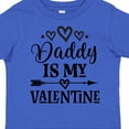thumbnail image 4 of Inktastic Daddy is My Valentine Holiday Girls Toddler T-Shirt, 4 of 5