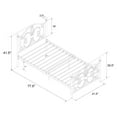 thumbnail image 4 of DHP Bombay White Metal Bed, 4 of 4