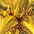 thumbnail image 3 of Jumbo Foil 12 Point Star Balloon, 40 in, Gold, 1ct, 3 of 5
