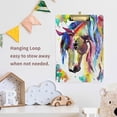 thumbnail image 6 of FMSHPON Rainbow Horse Clipboard Hardboard Wood Nursing Clip Board and Pull for Standard A4 Letter 13x9 inches, 6 of 7