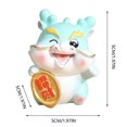 thumbnail image 2 of Huanglei Cartoon Desktop Ornament Resin Decoration For And Car Zodiac Year Home Art Piece, 2 of 4