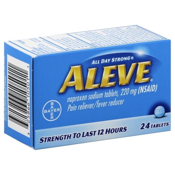 Bayer Aleve All Day Strong Pain Reliever Fever Reducer Tablets 220 Mg