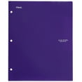 Five Star 2Pocket StayPut Plastic Folder, Trend, 4 Pack (38065