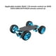 thumbnail image 2 of Placa de chasis de marco Fibra de carbono 1:18 Crawler Control remoto Accesorios Actualizaciones Reemplazo de piezas para WLTOYS A949 / A959 / A969 AZUL Inevent FN001322-01, 2 of 7