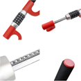 thumbnail image 4 of KAIYANG Cerradura antirrobo para volante, cerradura de coche retráctil sin llave con contraseña y combinación codificada de 5 dígitos (rojo), 4 of 5