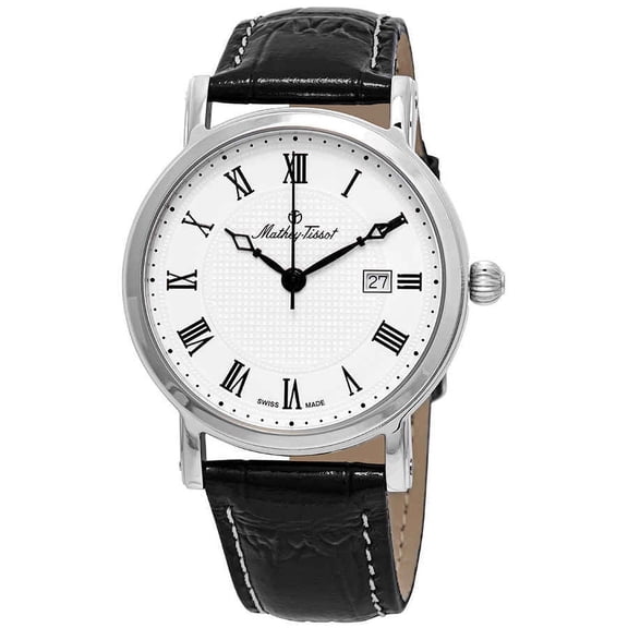 City White Dial Mens Watch H611251ABR