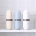 thumbnail image 4 of Toothbrush Cup Travel Portable Toothbrush Organizer Toothpaste Case for Trip, 4 of 10