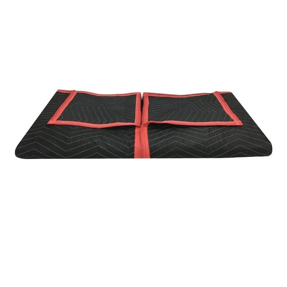 UBMOVE 2 pack of Deluxe Moving Blankets - 5.42lbs/Each - Protective Shipping