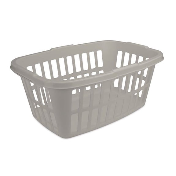 1.5 Bushel capacity Laundry Basket Gray