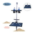 thumbnail image 4 of 7 ft Fiberglass Tommy Bahama Beach Umbrella for Sand with Folding Anchor Base, Integrated Table, Telescopic Aluminum Pole, UPF 50+, Tilt, 4 of 6