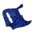 thumbnail image 3 of Greeniant Golpeador de guitarra azul, 10 agujeros, 1 capa, protección contra rasguños con estampado de flores, protección para JB Bass, decoración de Accesorios para instrumentos musicales Greeniant  OD028195-00, 3 of 6