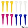 thumbnail image 3 of Tabata Tees Delgados de Plástico GOLF GV0479, Cortos, 1,57 Pulgadas, 40 Mm, Paquete de 12, Colores Surtidos, 3 of 8