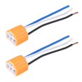 thumbnail image 2 of Female Ceramic Headlight Connector,2Pcs Female Ceramic Headlight Headlight Plug Headlight Socket Compact and Lightweight, 2 of 13