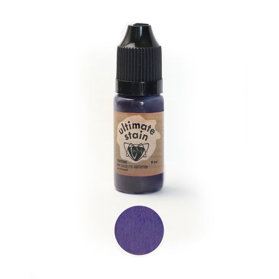 Ultimate Stain, Wood Craft & Jewelry Making, Elderberry, (9mL), Multi-surface, Vintaj