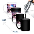 thumbnail image 4 of 3drose, Bunch of Pink Sakura Flowers. Hanami Season at Its Height, 11oz Magic Transforming Mug, 4 of 7