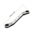 thumbnail image 2 of Reversible Ratcheting Wrench, 7mm x 8mm Offset Double Box End, CR-V, 2 of 5