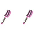 thumbnail image 2 of QualitChoice Eight Claw Comb Styling Tool Anti-skidding Handle Waterproof Hair Curling Combs Plastic Exquisite Pink 2Set, 2 of 6