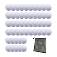 thumbnail image 2 of CarpNettore Fake Snowballs 2 inch for Party Present Toss Game Christmas Tree Decorations 50pcs, 2 of 9