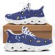 thumbnail image 1 of Yikeluo - Zapatos de diseño para mujer, zapatillas con notas musicales, transpirables, de malla, planos informales, superligeros, 1 of 6