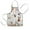 Halloween Dogs In, variant on Halloween Doodle Elements Kids Aprons for Girls and Boys,Adjustable Neck Strap Toddler Aprons for Kids Cooking Baking,23.6"x19"