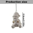 thumbnail image 5 of Festival White Ceramic Holiday Charm Festival Charm Ceramic Hanging Pendant for Christmas Tree and Home Decorations, 5 of 7