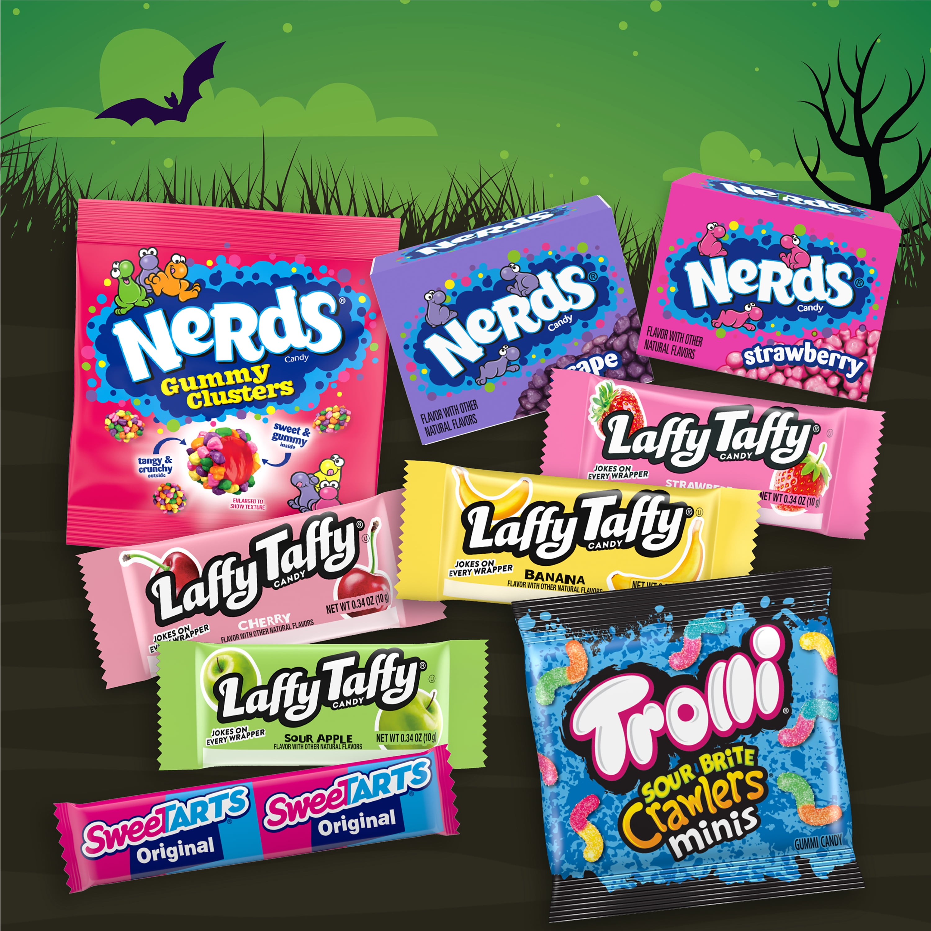 SweeTARTS - Brandclub - Ghost Goodies Halloween Candy Mixed Bag