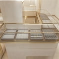 thumbnail image 6 of Oirlv 24-Slot Gray Velvet Jewelry Organizer Tray, Drawer Insert for Rings, Earrings & Small Accessories, Home & Retail Display, 6 of 8