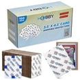 thumbnail image 2 of 100 Pack Trading Card Shipping Protector by Hobby Armor, 3.5" x 4.5" with Rounded Corners, Vibrant Multi-Color Card Protector to Guard Cards From Dings, Premium Lightweight Cardboard Shipping Supplies, 2 of 4
